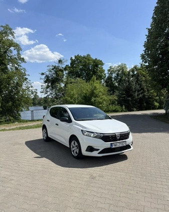 Dacia Sandero cena 42900 przebieg: 46125, rok produkcji 2021 z Wągrowiec małe 436